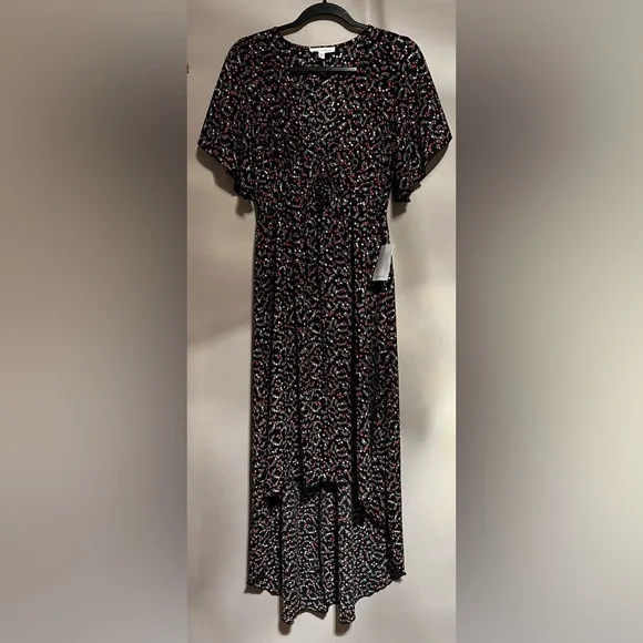 chinese dress ladies Paisley Printed Satin Maxi Dress by Bailey Rose Medium